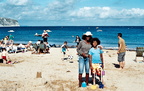 PHOTO23 22A (345 visits) "Mother and son on the beach." PHOTO23 22A